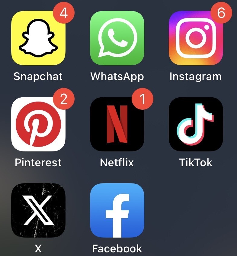 Check every app that’s used to communicate